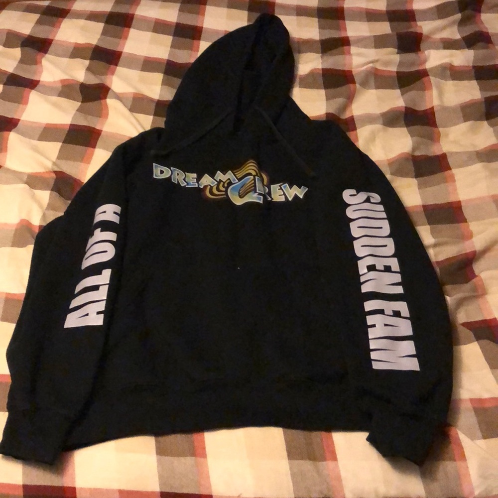 Qias Omar space jam inspired hoodie